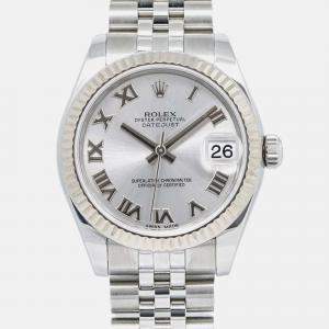 Rolex DateJust 178274 Automatic Silver Stainless Steel Women's Wristwatch 31mm