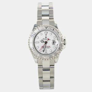 Rolex Yacht-Master 169622 Automatic Silver Stainless Steel Ladies Watch 29 mm