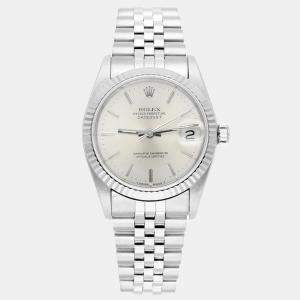Rolex Datejust 68274 Automatic Silver Stainless Steel Women's Wristwatch 31 mm
