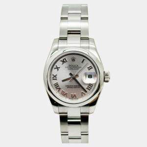 Pre Owned Rolex Datejust 179160 Automatic Silver Stainless Steel Women's Wristwatch 26 mm