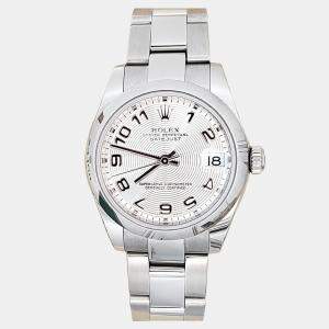 Pre Owned Rolex Datejust 178240 Automatic Silver Stainless Steel Women's Wristwatch 31 mm