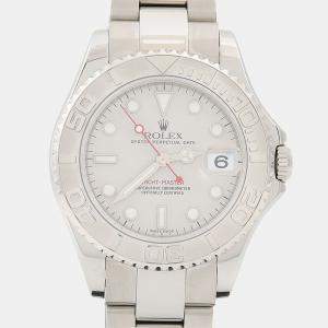 مملوكة مسبقًا ساعة يد رجالية رولكس يخت ماستر 168622 أوتوماتيك  ستانلس ستيل رمادية 35 مم