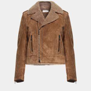 Saint Laurent Calf Jackets 38