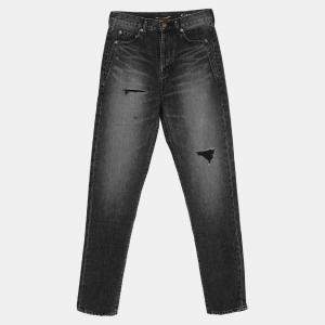 Saint Laurent Black Denim Slim Fit Jeans S Waist 26"