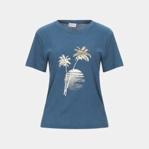 Saint Laurent Blue Jersey T-Shirt S