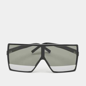 Saint Laurent Black/Silver SL183 Betty Shield Sunglasses
