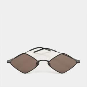 Pre Owned Saint Laurent Black SL302 Lisa Diamond Sunglasses