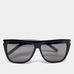 Saint Laurent Black SL1 Wayfarer Sunglasses 