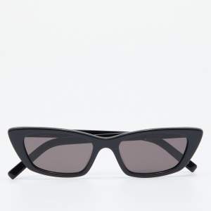 نظارة شمسية سان لوران SL277 أسود/رصاصي عين قطة