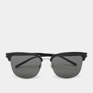Saint Laurent Black Classic 180 Round Sunglasses