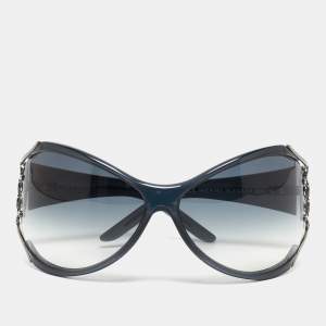 Saint Laurent Blue Gradient 6142/S Oversized Sunglasses