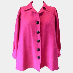 Yves Saint Laurent Vintage Pink Silk And Linen Faille Jacket