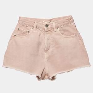 Saint Laurent Vintage Pink Denim Shorts S Waist 24"
