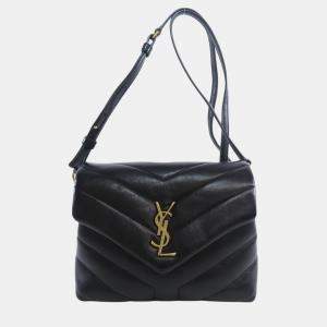 Saint Laurent Leather Lulu Toy Bag