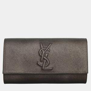 Saint Laurent Textured Belle De Jour Clutch