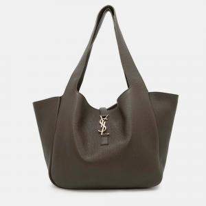 Pre Owned Yves Saint Laurent Le 5 7 Bea Tote Bag Le Cassette Bear