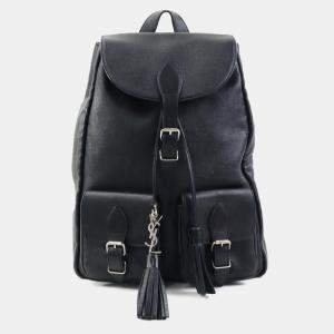 مملوكة مسبقًا Saint Laurent Saint Laurent Backpack Leather Black