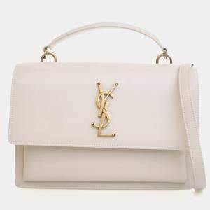 Pre Owned Saint Laurent Medium Sunset Flap Bag