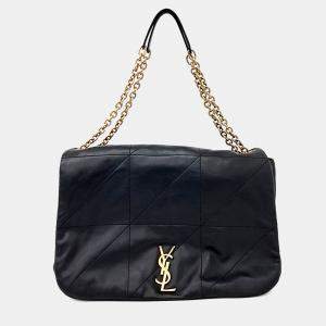 Pre Owned Saint Laurent Paris Black Leather Jamie 4.3 Bag