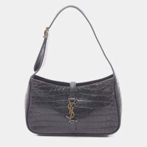 مملوكة مسبقًا Yves Saint Laurent Le Cassette Handbag Leather Black