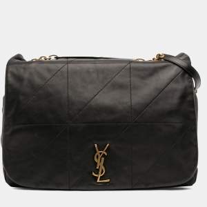 مملوكة مسبقًا Saint Laurent Paris Black Large Quilted Lambskin Jamie 4.3 Shoulder Bag