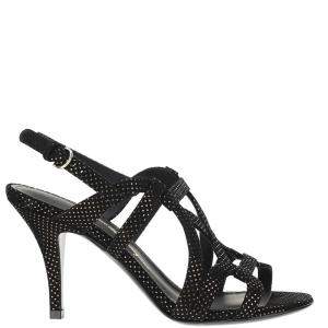 Salvatore Ferragamo Black Strap-detail open-toe Sandals Size EU 40 US 6