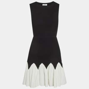 Pre Owned Sandro Black Knit Cassie Mini Dress XS