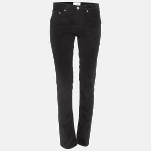Sandro Black Corduroy Spector Trousers M Waist 29"