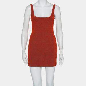 Season 6 Yeezy Red Knit Akira Tank Mini Dress L