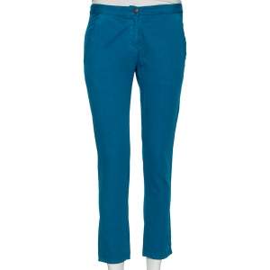 See by Chloe Bright Blue Cotton Pants S