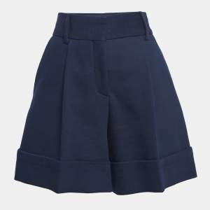 See by Chloe Navy Blue Gabardine Shorts M
