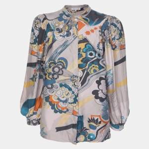 See by Chloe Multicolor Silk Blouse M