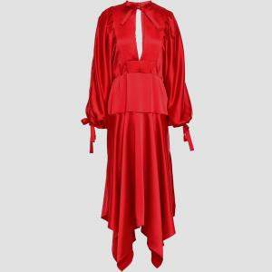 Self Portrait Polyester Midi Dress 6