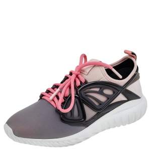 Sophia Webster Multicolor Fabric And Rubber Fly By Sneakers Size 38