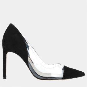 Sophia Webster PVC and Suede Pointed Toe Pumps Size 38.5