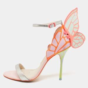Sophia Webster Multicolor Leather Chiara Ankle Strap Sandals Size 37.5