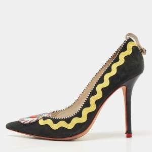 Sophia Webster Black Suede Pumps Size 39.5