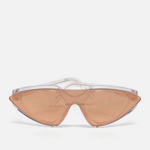 Sportmax Bronze/Transparent Mirror SM0001 Shield Sunglasses