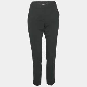 Sportmax Black Crepe Trousers M
