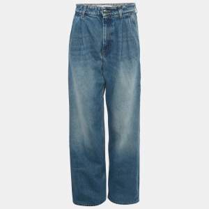 مملوكة مسبقًا Sportmax Blue Washed Denim Jeans S/Waist 26"