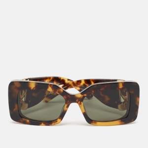 Stella McCartney Tortoise  SC400461 Falabella Rectangular Sunglasses