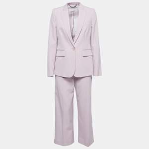 Stella McCartney Lavender Wool Blend Pant Suit S
