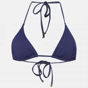 Stella McCartney Navy Blue Bikini Top S