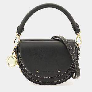 مملوكة مسبقًا Stella McCartney Alter Mat Black Leather Shoulder bag