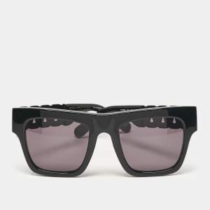 Stella McCartney Black Lorraine Wayfarer Sunglasses