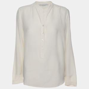 Stella McCartney Cream SIlk Top XS