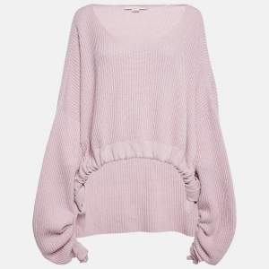 Pre Owned Stella McCartney Lilac Purple Cashmere Asymmetric Sweater S