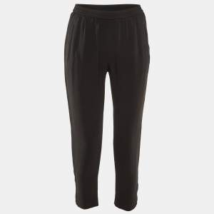 Stella McCartney Black Crepe Pants M