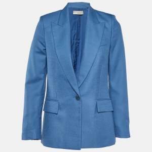 Stella McCartney Blue Wool Tailored Jacket S