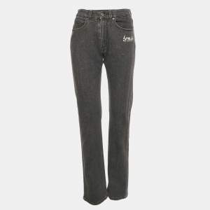 Pre Owned Stella McCartney Grey Denim Slim Fit Jeans S/Waist 27"